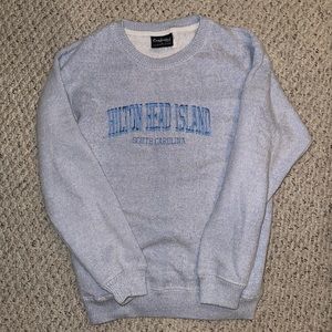 Women’s blue Hilton Head, South Carolina crewneck size medium